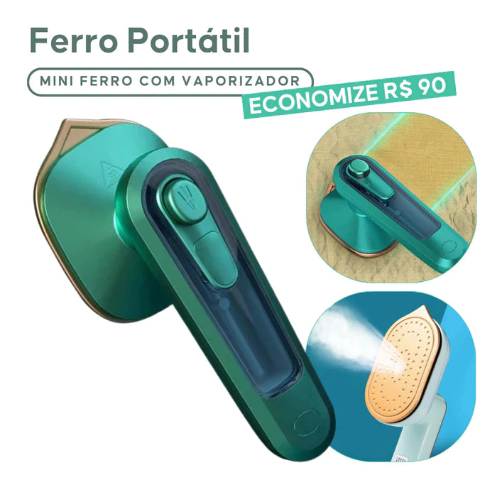 Ferro a vapor portátil