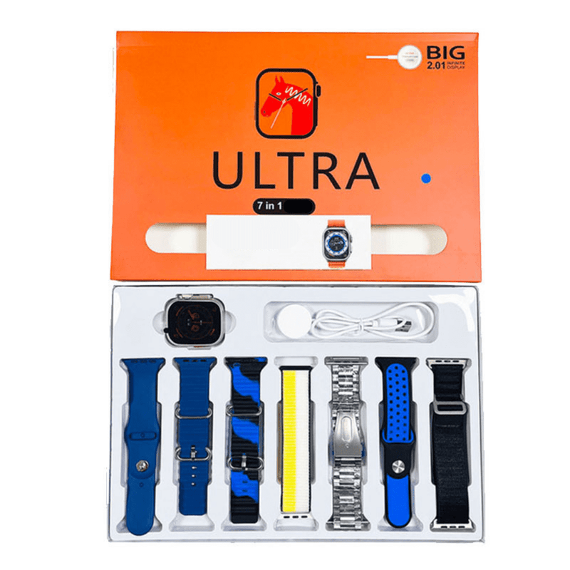 SmartWatch Ultra Series 9 | + Brinde 7 Pulseiras e Película