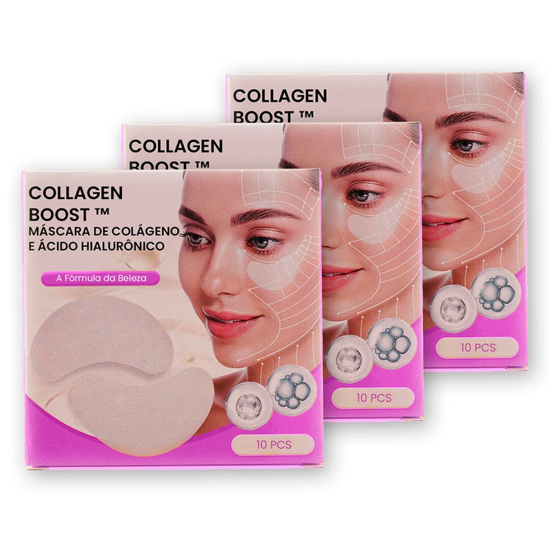 Collagen Boost - Colágeno e Ácido Hialurônico | +SUPLEMENTO DE BRINDE