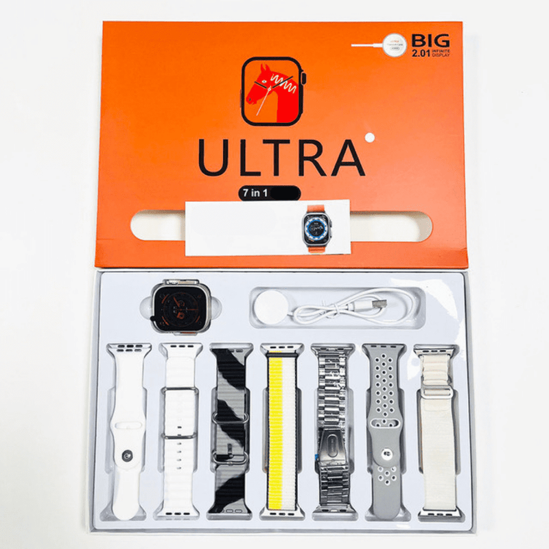 SmartWatch Ultra Series 9 | + Brinde 7 Pulseiras e Película