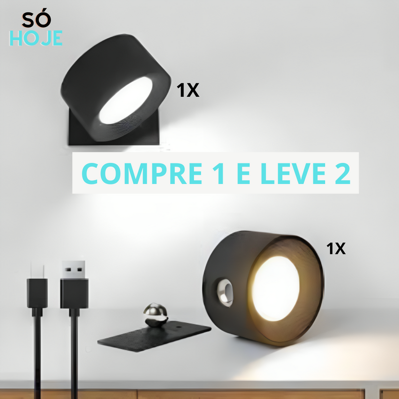 Luminária LED Kit de Parede