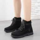 Bota Feminina de Inverno em Couro