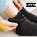 Meia Térmica Fluffy | 10 Pares de Meias
