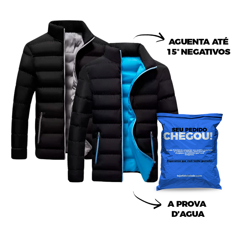 Jaqueta Puffer H.B Premium | Compre 1 Leve 2