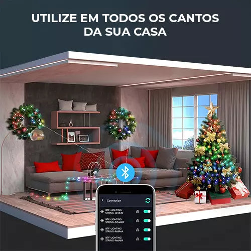 Iluminação Natalina para Exteriores Residenciais