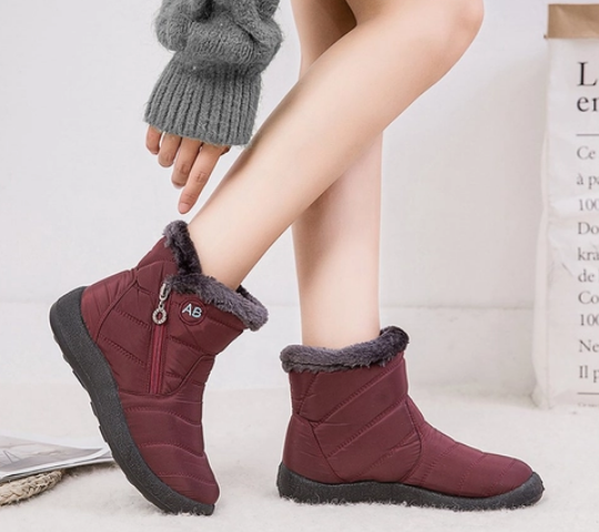 Bota de Inverno Aveludada - AnneBe | Compre 1 Leve 2