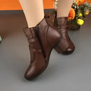 Bota de Inverno em Couro - BellaMulher