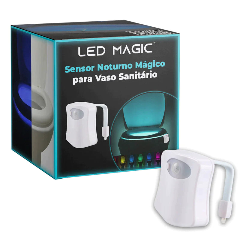 Luz para Vaso Sanitário com Sensor de Movimento