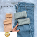 Calça Jeans com Elastano Peluciada