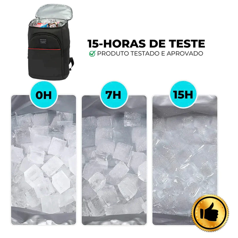 Mochila térmica para bebidas