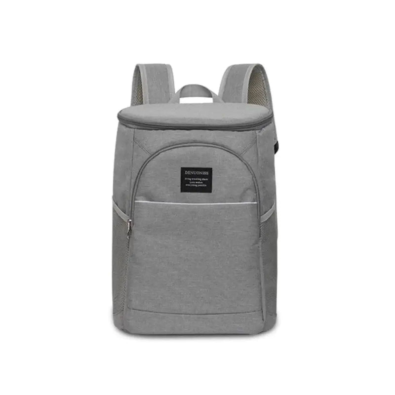 Mochila para camping com compartimento refrigerado