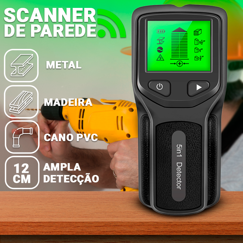 Scanner de Parede para Instalações Elétricas