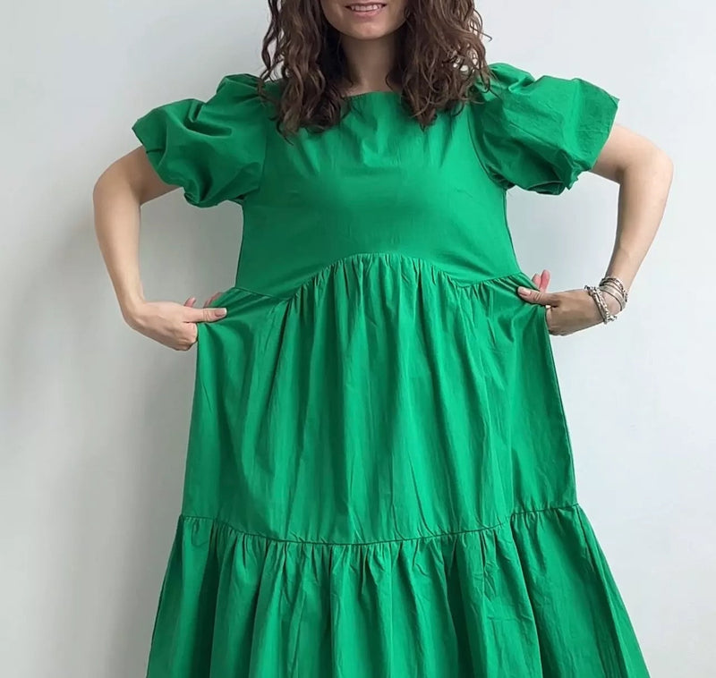 vestido verde